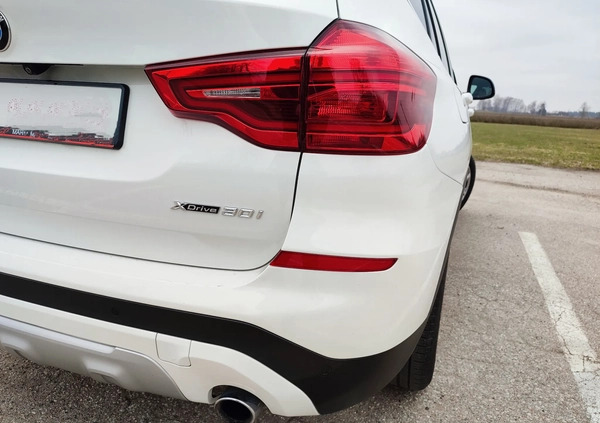 BMW X3 cena 135900 przebieg: 36000, rok produkcji 2019 z Białystok małe 781